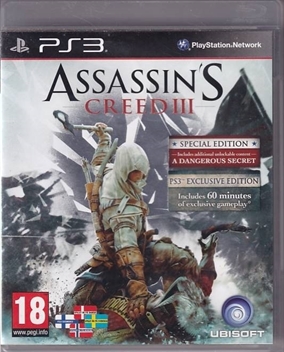 Assassins Creed 3 Special Edition - PS3 (B Grade) (Genbrug)